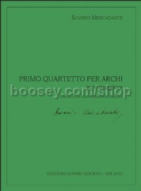 Quartetto per Archi N. 1 in re maggiore (Set of Parts)